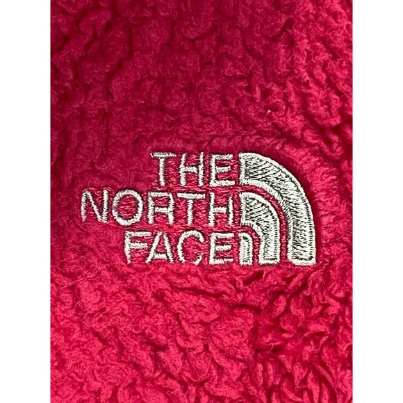 North Face Women's Medium Pink Sherpa Fleece Full ZIp Long Sleeve Jacket - Picture 8 of 8